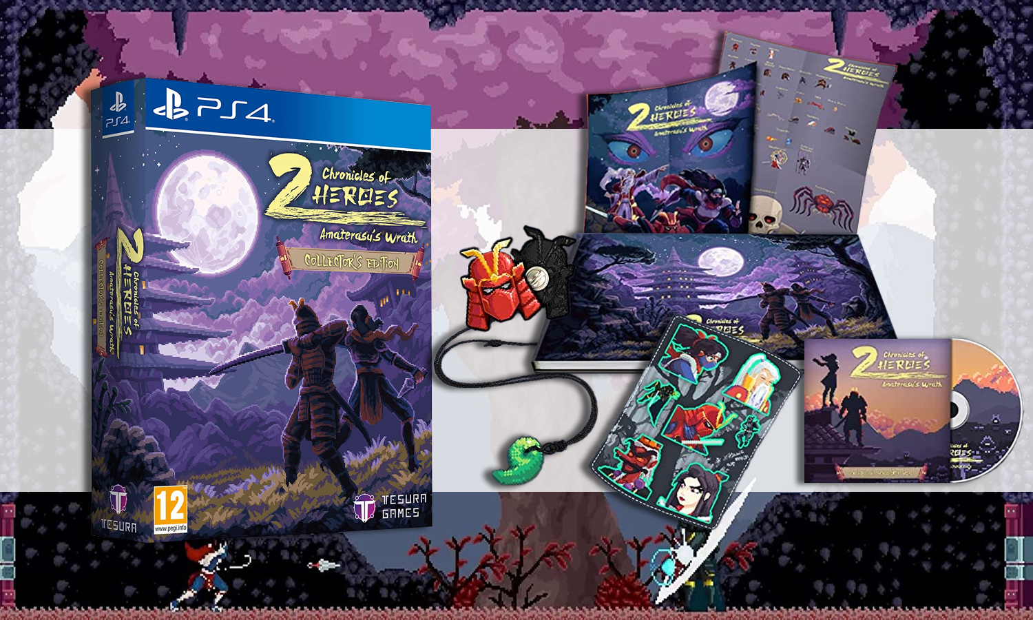 Chronicles of 2 Heroes Amaterasu’s Wrath Collector sur PS4