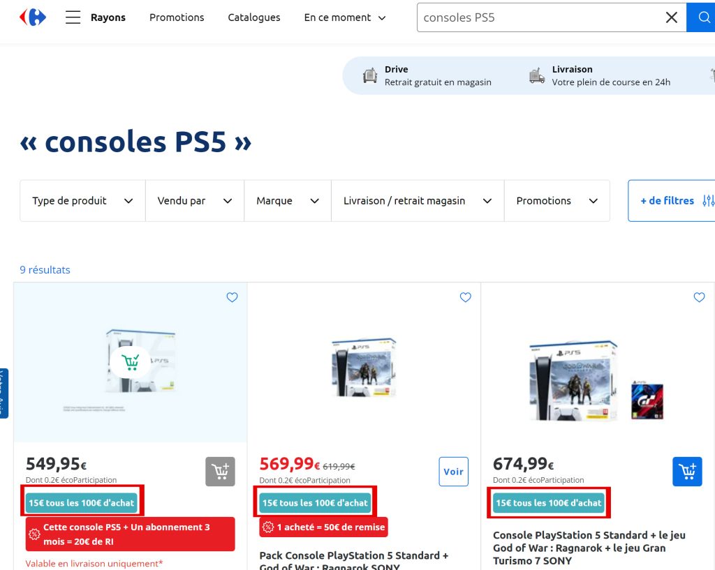 great offer on ps5