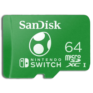 Carte SD Yoshi 64 Go Nintendo Switch : les prix