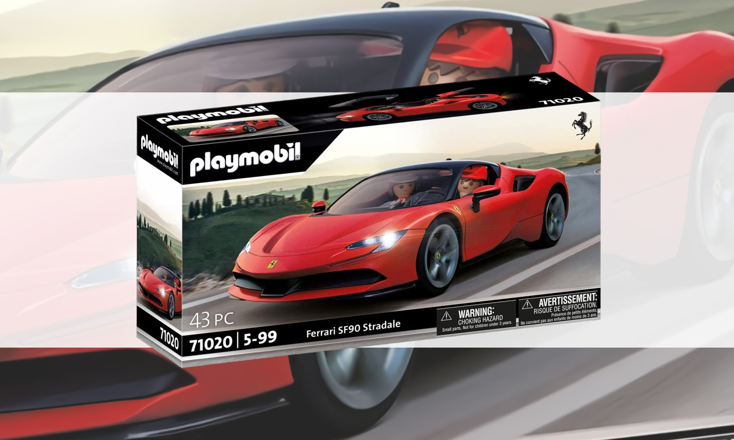 Playmobil-PLAYMOBIL FERRARI SF90 STRADALE 71020(71020)