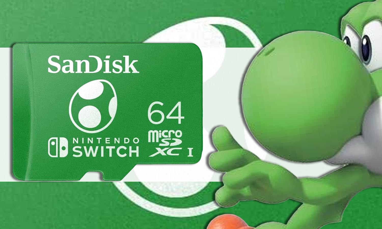 SanDisk 64 Go microSDXC Carte pour Nintendo Switch - Produit sous licence  Nintendo : : Jeux vidéo