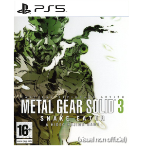 Metal Gear Solid 3 Remake sur PS5 visuel produit provisoire