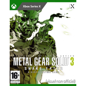 Metal Gear Solid Snake Eater sur Xbox Series X visuel provisoire produit
