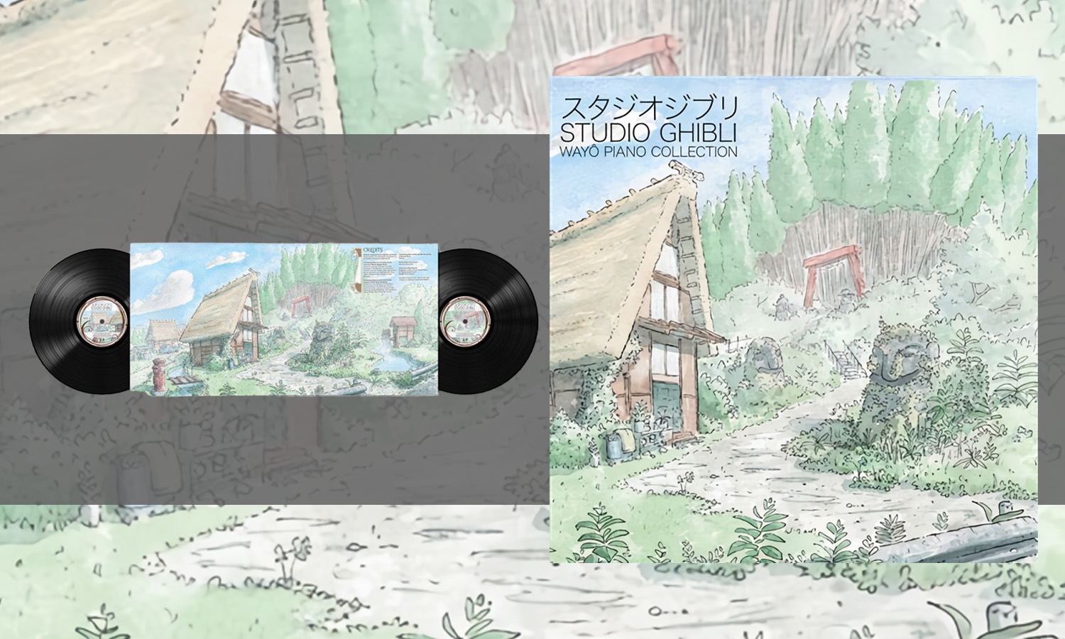 Vinyles Studio Ghibli Wayô Piano : nos offres