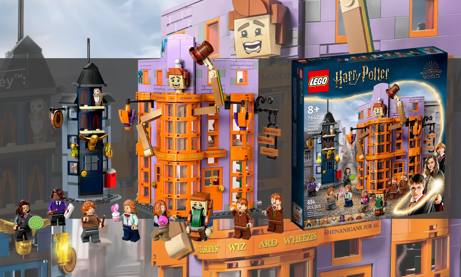 Lego Boutique Weasley 76422 : les offres et alertes