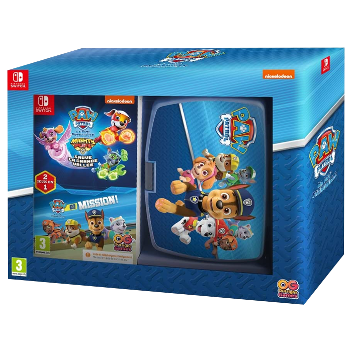 Pat Patrouille Switch avec lunch box info et offres