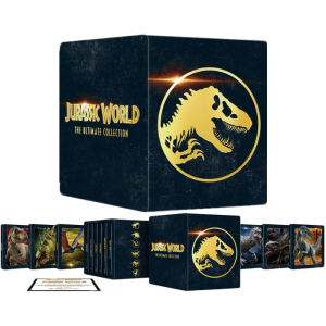 Jurassic World The Ultimate Collection Blu Ray 4K steelbook nouveau visuel produit