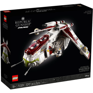 Lego Star Wars Hélicoptère de combat de la République 75309 visuel produit copie