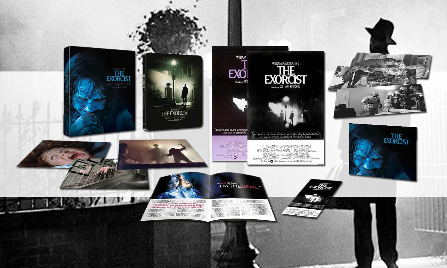 SLIDER L'Exorciste Edition Ultra Collector Blu Ray 4K visuel definitif