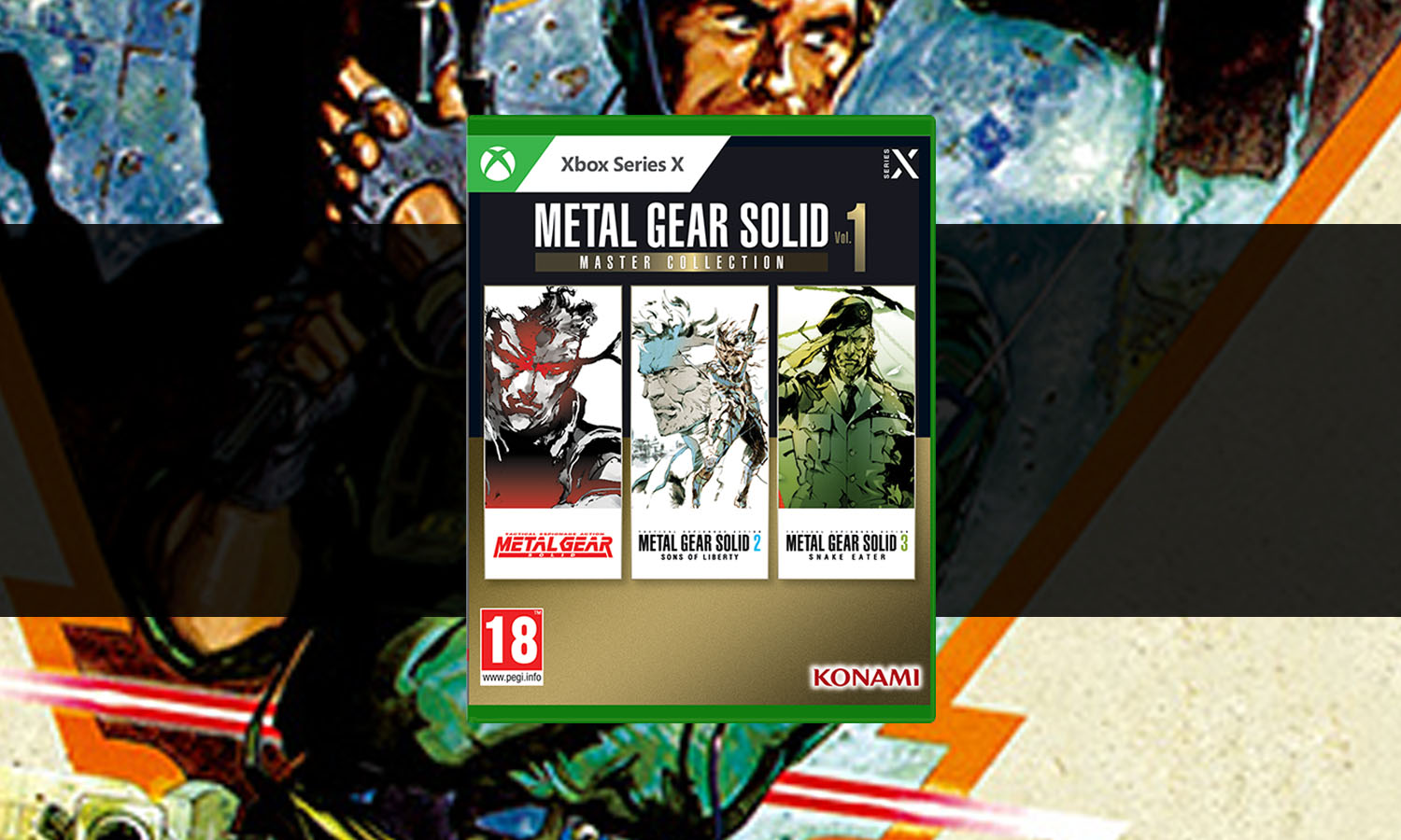 SLIDER Metal Gear Solid Master Collection Volume 1 xbox