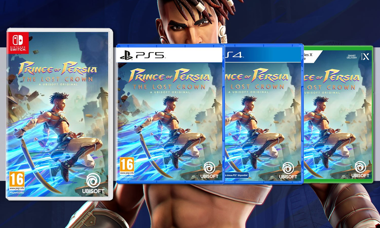 SLIDER PRINCE OF PERSIA THE LOST CROWN MULTI SWITCH PS5 PS4 XBOX