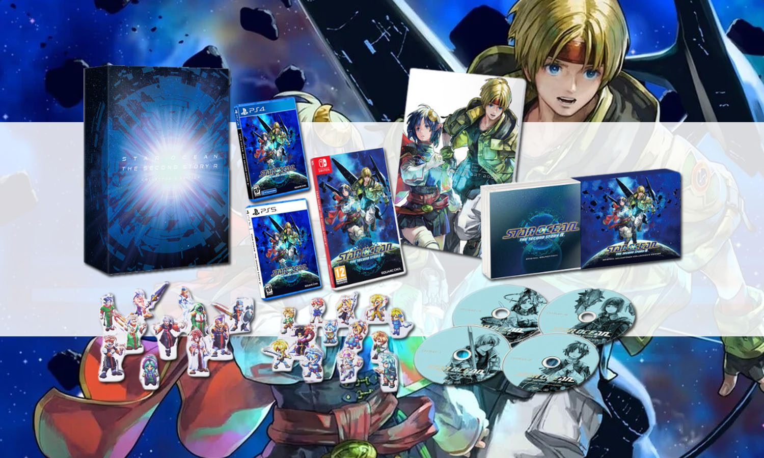 SLIDER Star Ocean The Second Story R Collector ps4 ps5 switch multi