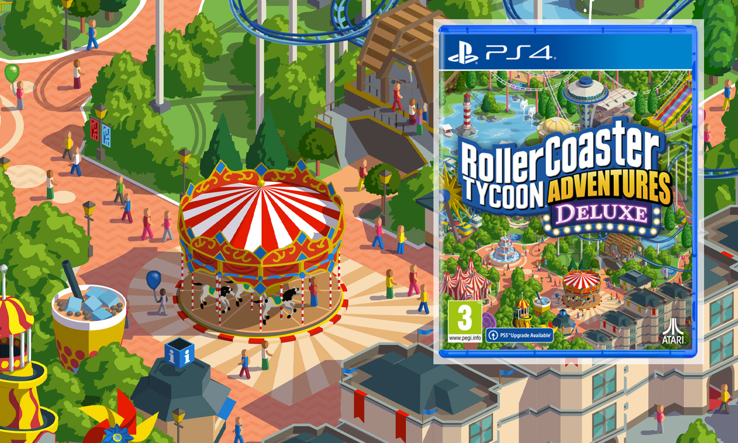 RollerCoaster Tycoon Adventures Deluxe, PlayStation 4 