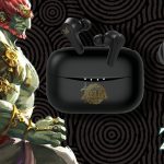 slider écouteurs zelda tears of the kingdom noirs