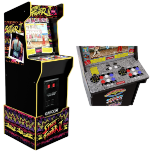 Borne arcade Street Fighter Rehausseur visuel produit