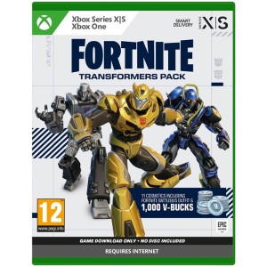 Fortnite Pack Transformers xbox code telechargement visuel produit