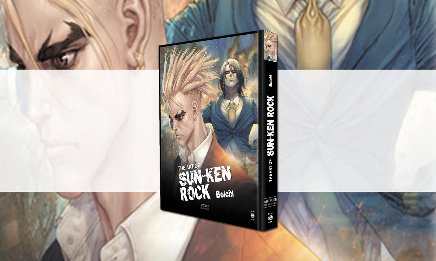 SLIDER Artbook The Art of Sun Ken Rock