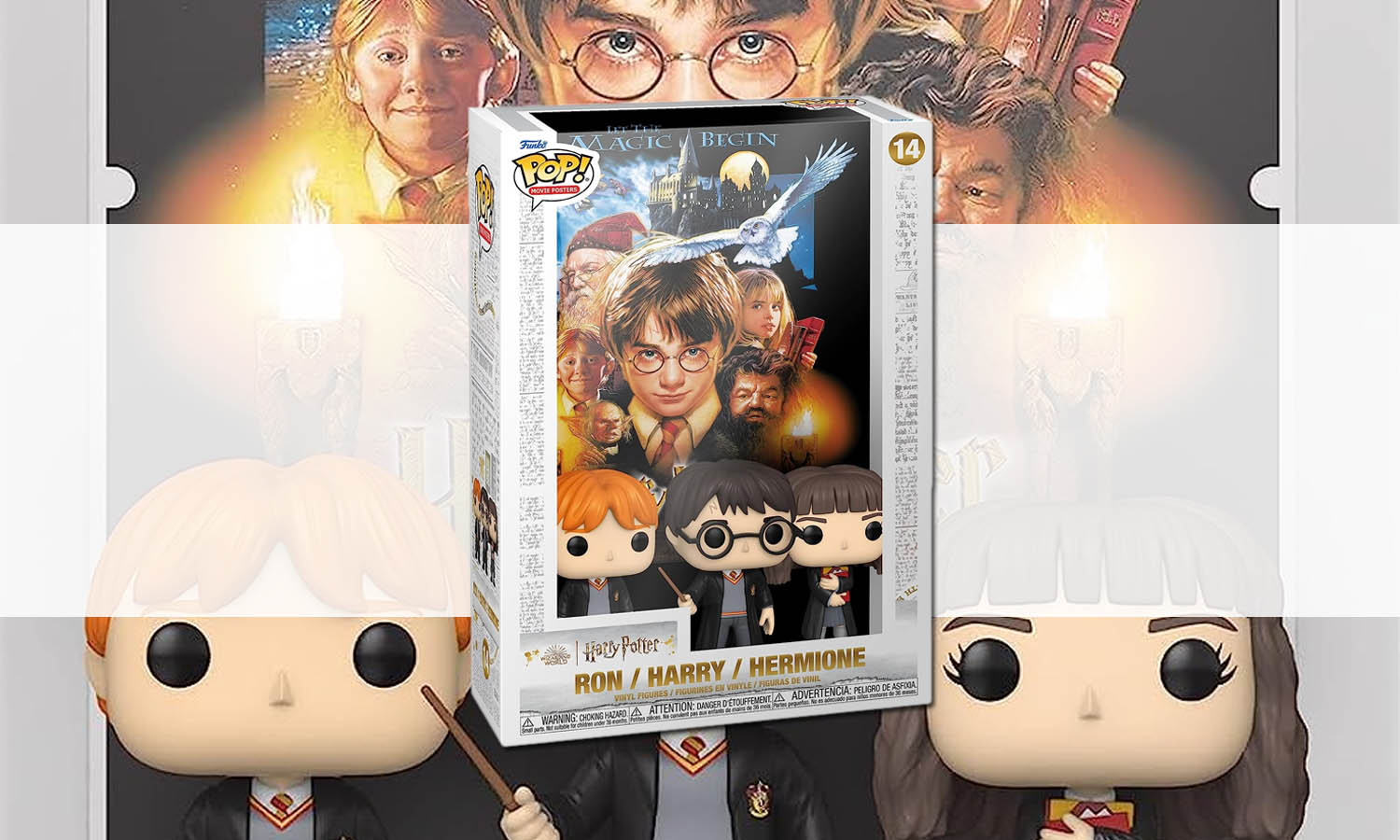SLIDER Funko Pop Movie Poster Harry Potter