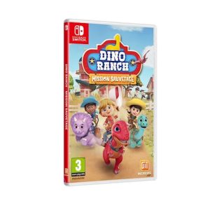 dino ranch mission sauvetage sur switch visuel produit