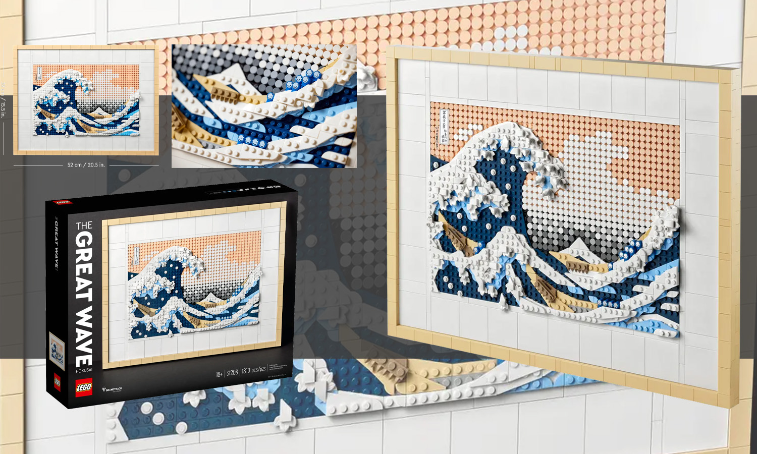 Lego Hokusai La Grande Vague 31208 : les offres