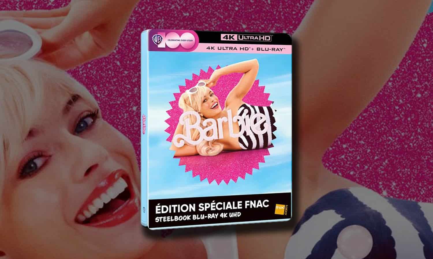 SLIDER Barbie 4K Steelbook Fnac visuel definitif