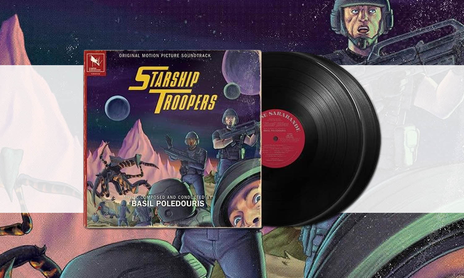 SLIDER Vinyle Starship Troopers