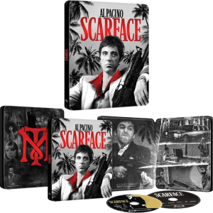 Scarface 4k Steelbook 40ème anniversaire visuel us produit copie