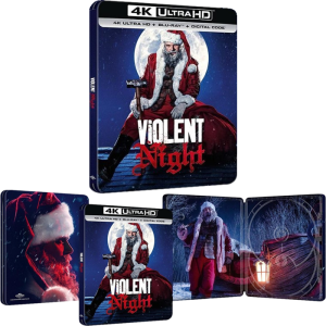Violent Night 4k Steelbook visuel us produit