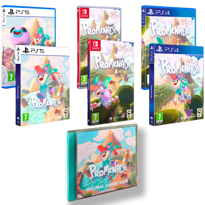 Promenade Deluxe Edition PS4 Red Art Games NEW (EN DE FR ES IT/Platform