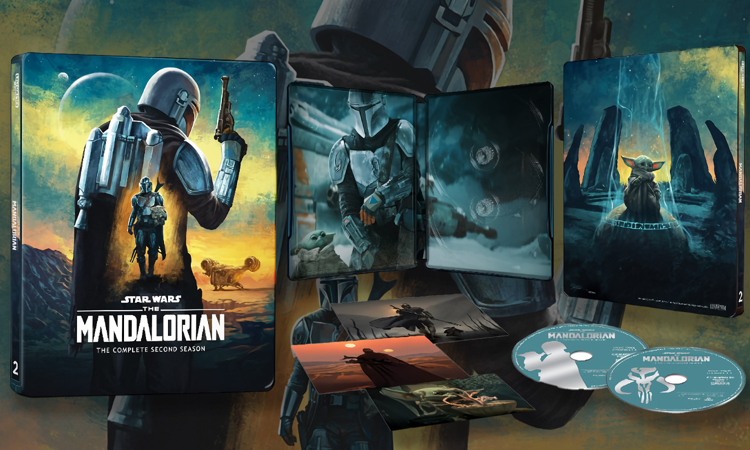 The Mandalorian Saison 2 Blu Ray 4K Steelbook