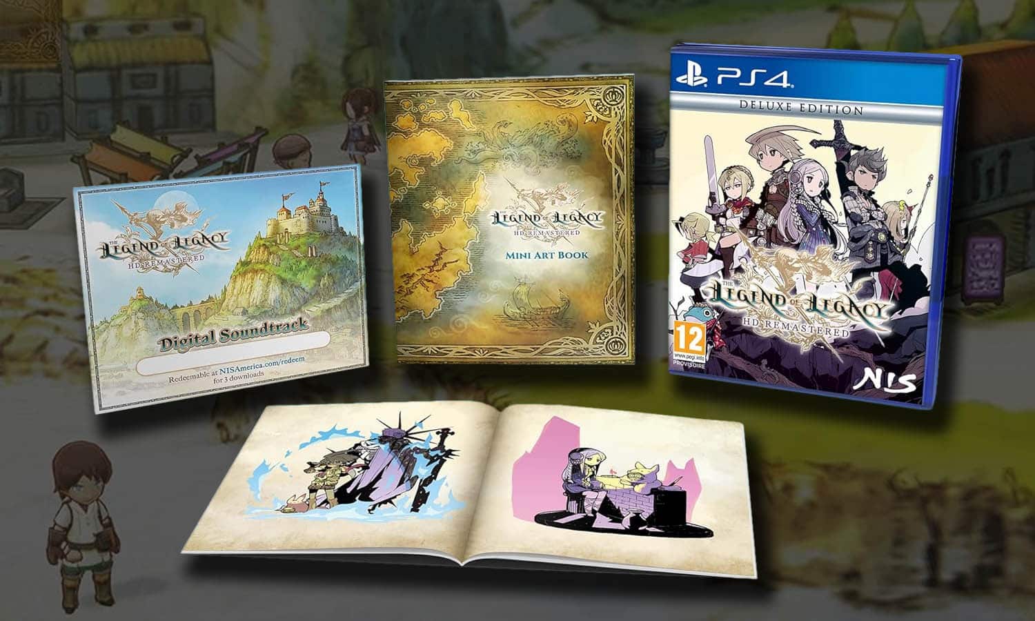 SLIDER The Legend of Legacy HD Remastered PS4