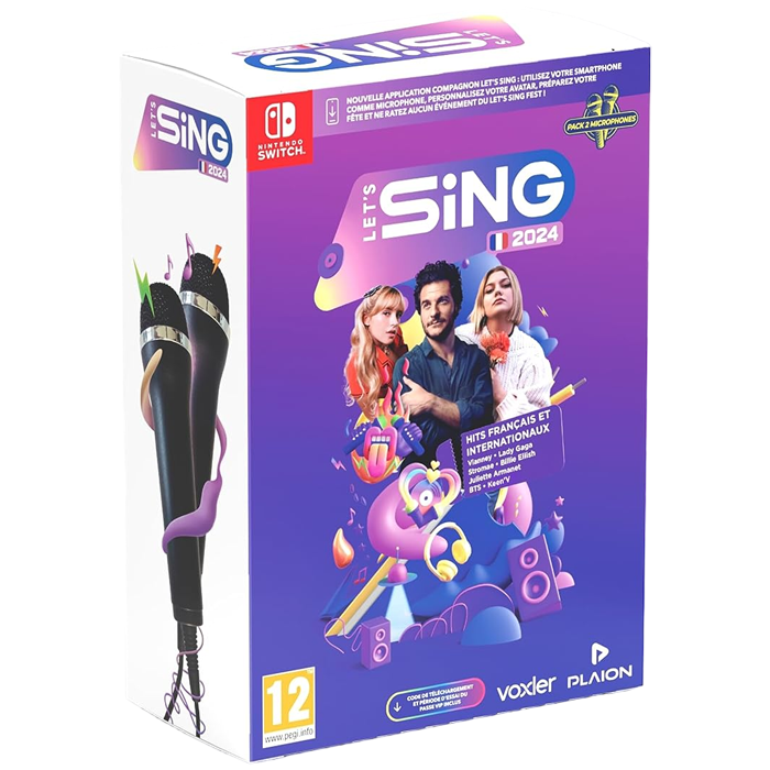 Let S Sing 2024 Micros Switch Dispo Et Prix ChocoBonPlan Com   Lets Sing 2024 Avec 2 Micros Switch Visuel Produit 