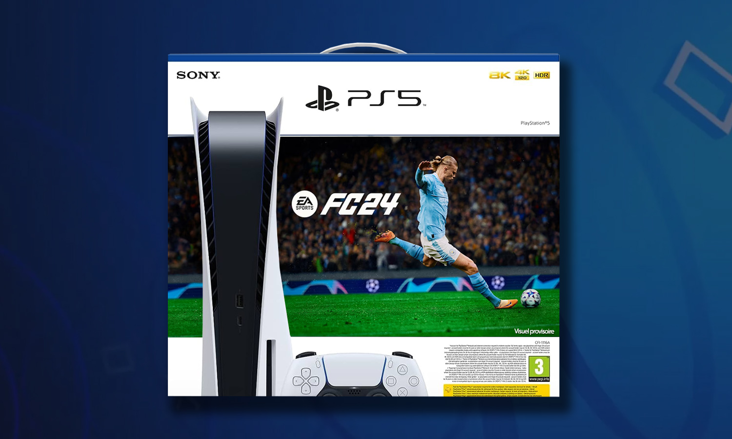 SONY - Console PS5 PS5 + EA SPORTS FC 24 (en téléchargement)