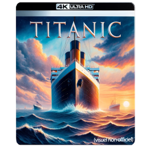 titanic 4k steelbook visuel provisoire non officiel