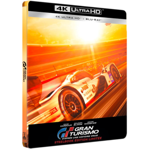 Gran Turismo Le Film Blu Ray 4k Steelbook visuel definitif produit
