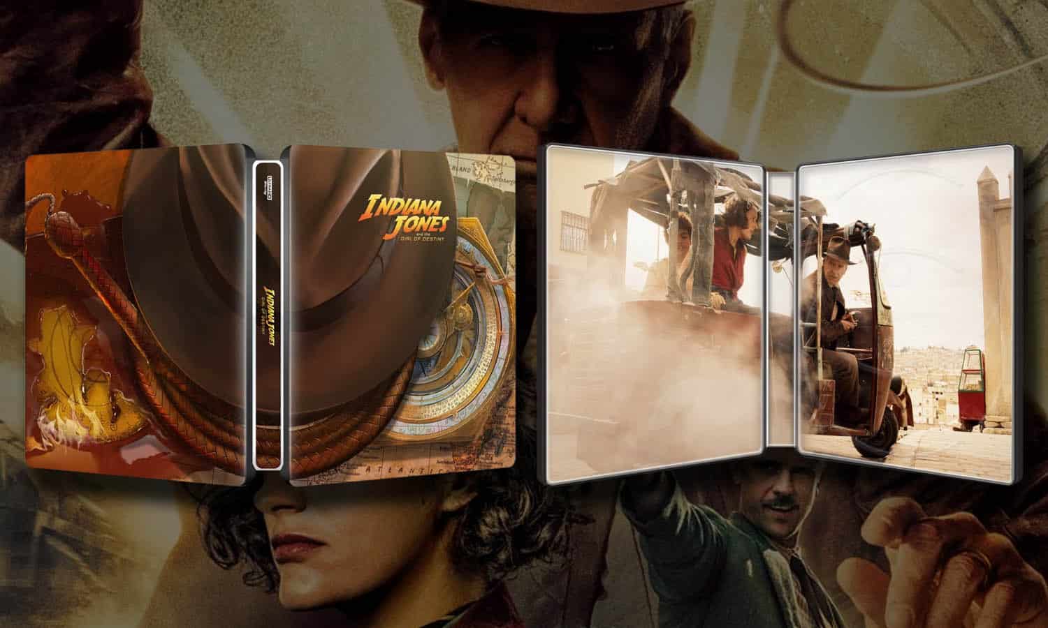 Indiana Jones 5 Cadran de la Destinee Steelbook 4K