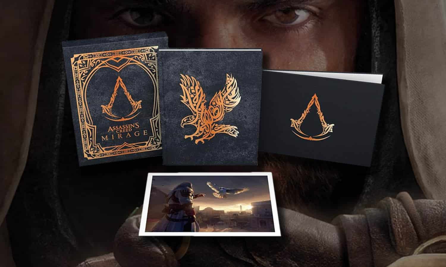 SLIDER artbook The Art of Assassins Creed Mirage Deluxe Edition