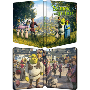 Shrek 3 Steelbook 4K visuel UK produit