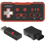 manette sans fil retrobit origin8 switch rouge et noire visuel produit