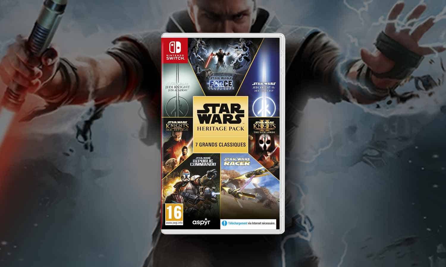 Star Wars Heritage Pack sur Switch : tous les prix