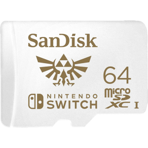 Carte micro SD Zelda 64 Go Switch visuel produit
