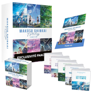 Coffret Blu Ray Makoto Shinkai Anthology visuel produit