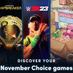 Pack Humble Choice Novembre 2023