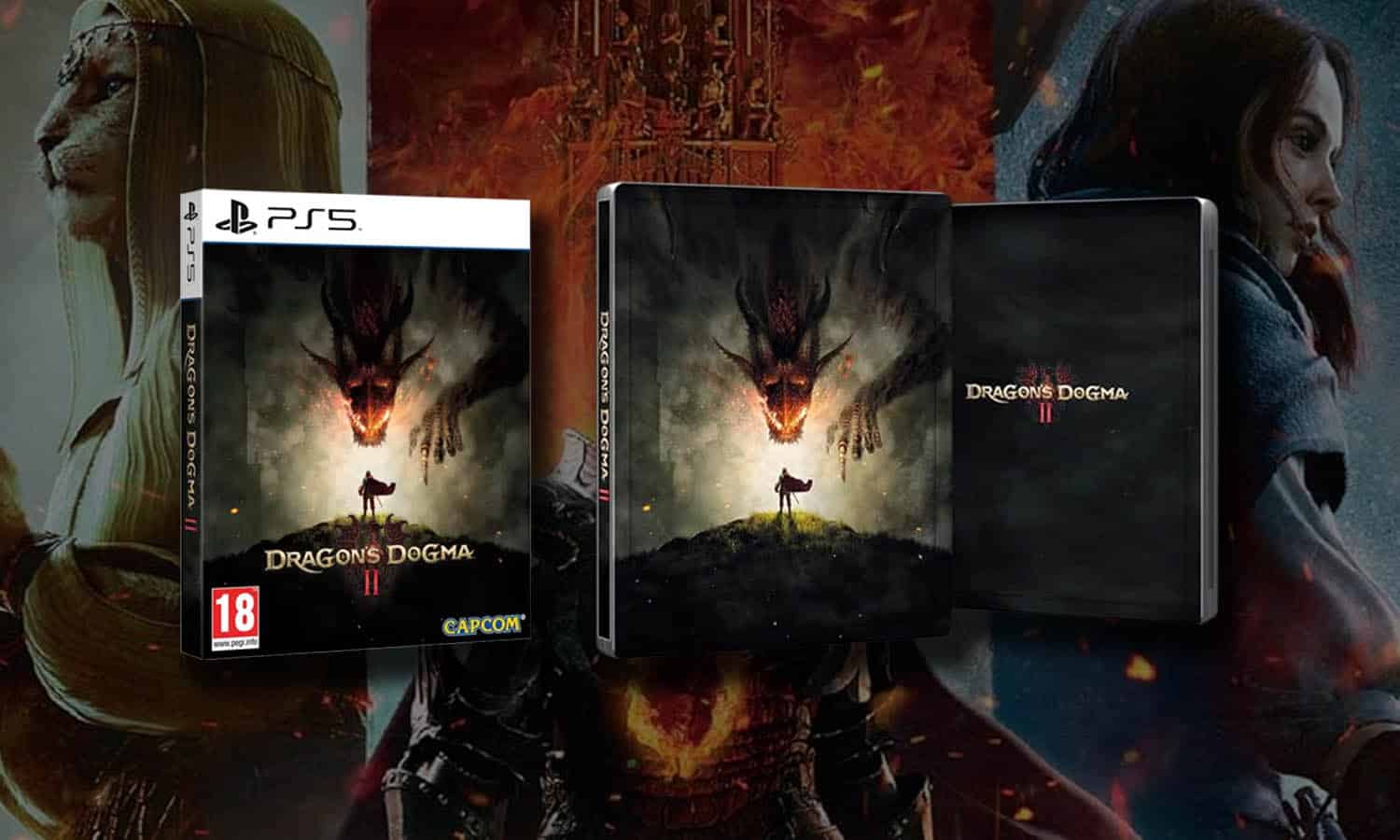 SLIDER Dragon's Dogma 2 Steelbook Edition PS5 visuel definitif