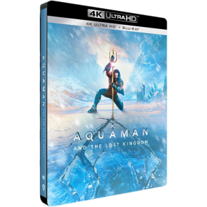 Aquaman 2 Blu Ray 4K Steelbook visuel definitif produit