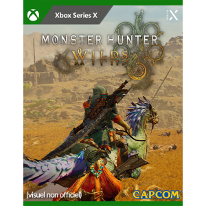 Monster Hunter Wilds xbox series x visuel provisoire produit