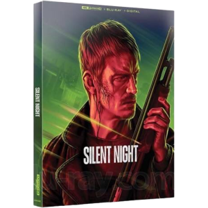 silent night blu ray 4k steelbook visuel produit