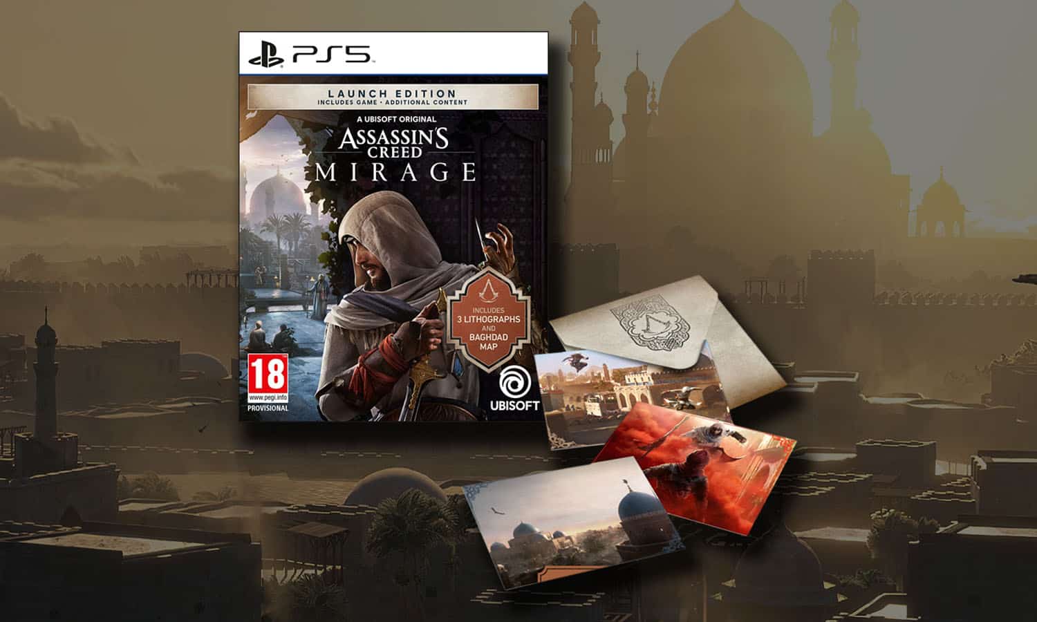 slider assassins creed mirage launch edition ps5