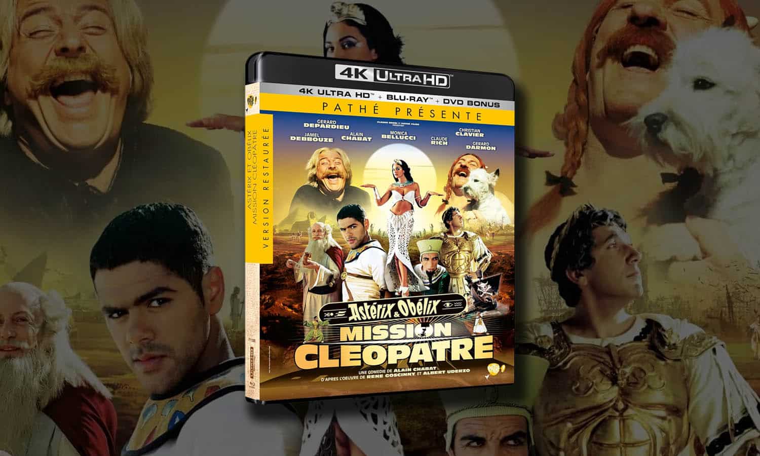 Astérix & Obélix Mission Cléopâtre 4K : un film culte à la