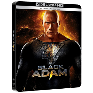 black adam 4k steelbook national visuel produit